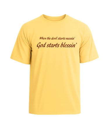 God Starts Blessin'